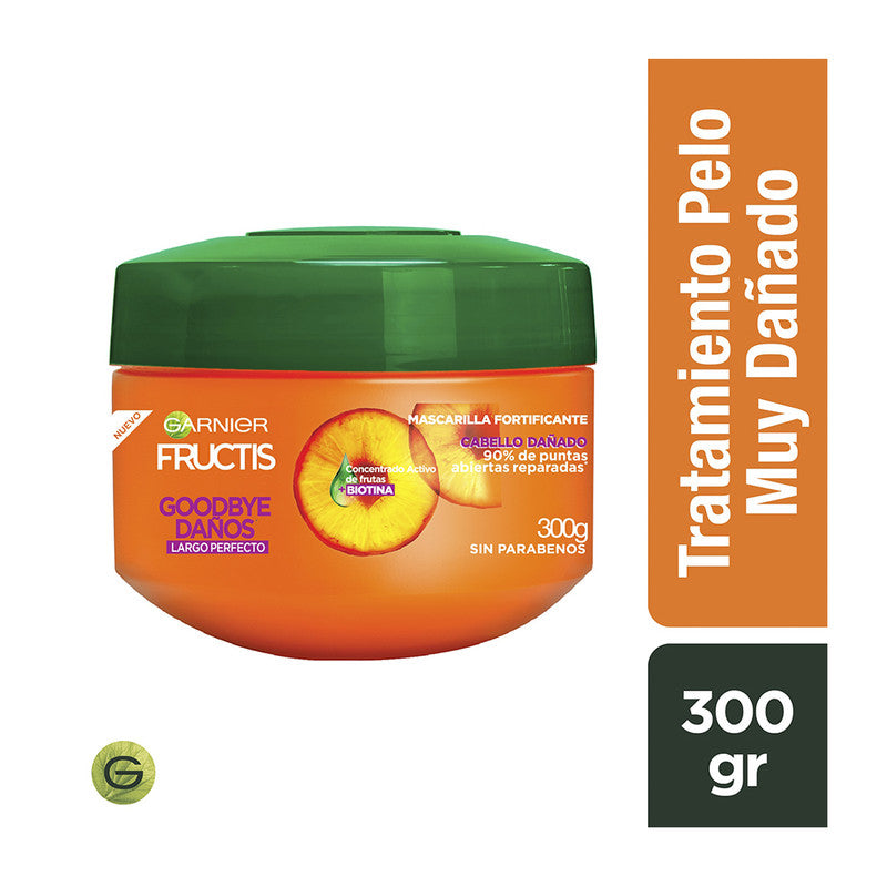 Mascarilla Fortificante  Fructis Goodbye Daños Amla Biotina 300 Gr