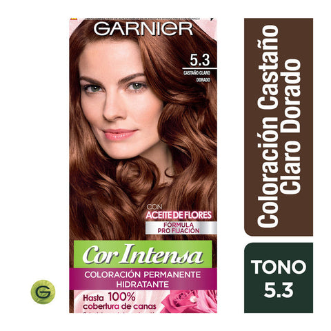 Tinte Cor Intensa 5.3 Castaño Claro Dorado Garnier