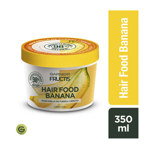 Mascarilla Fructis Hair Food Banana  Cabello Debil 350 Ml