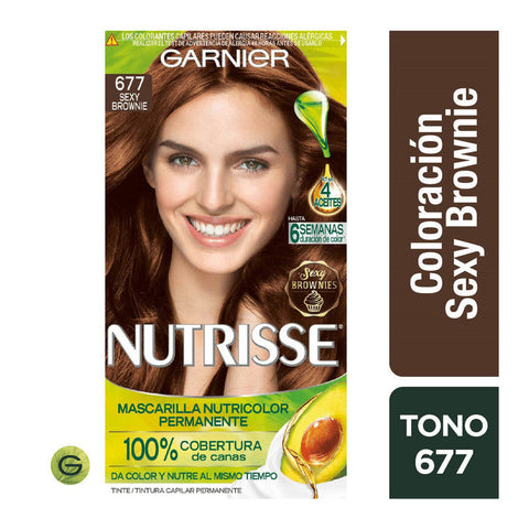 Tinte Nutrisse 677 Sexy Brownie Garnier