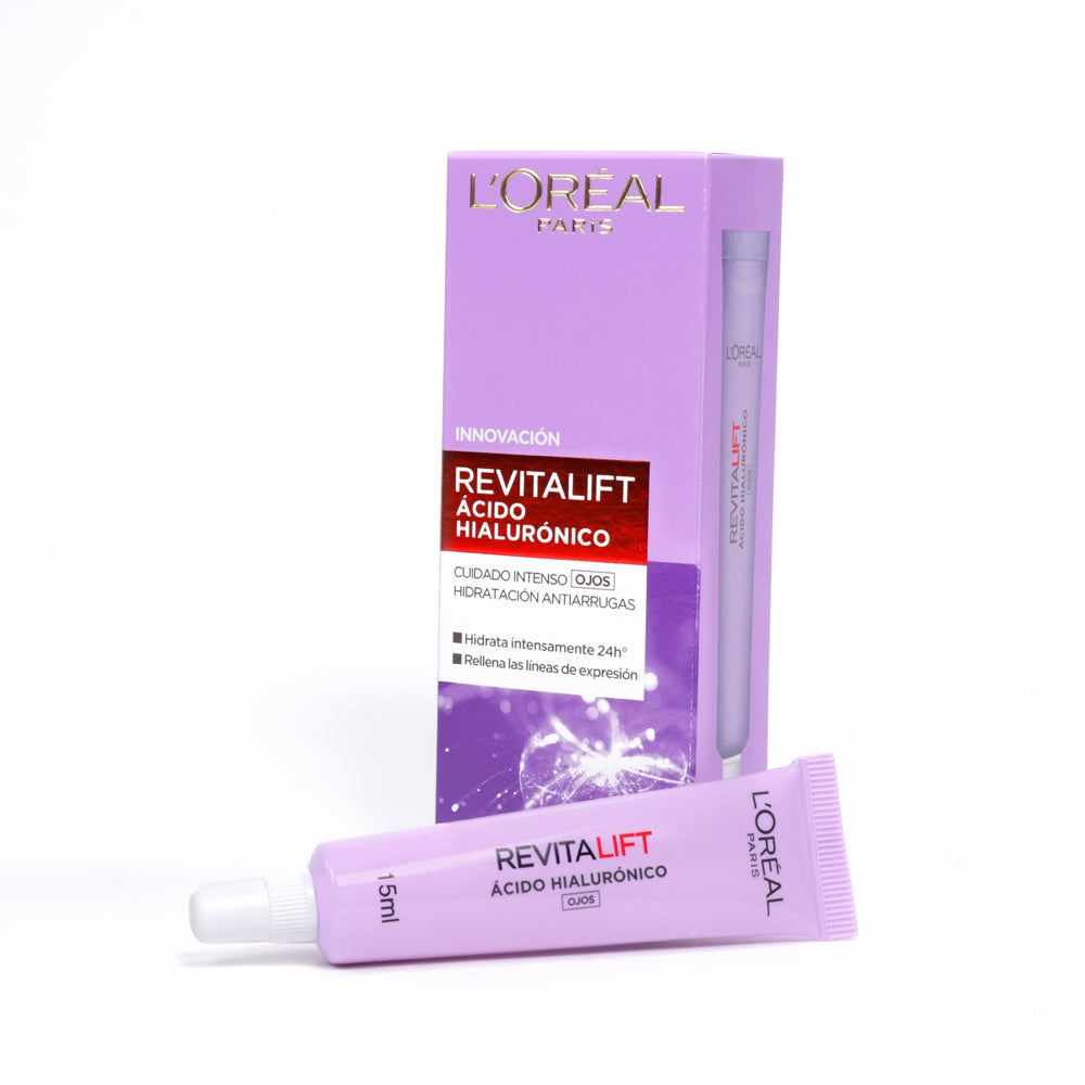 Contorno Ojos Anti-Arrugas Revitalift Ácido Hialurónico 15 Ml