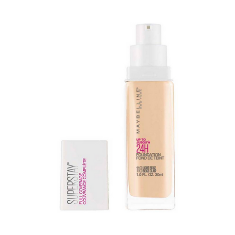 Base Maybelline Superstay 24h 118 Light Beige