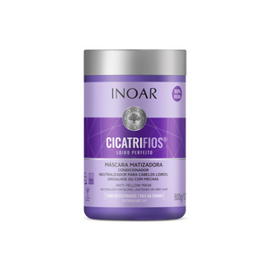 INOAR Mascarilla Matizadora Cicatrifios Rubios Perfectos 800g