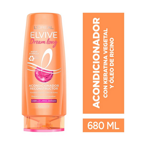 L'oréal Paris ELVIVE Drean Long Acondicionador Reconstructor 680 ML