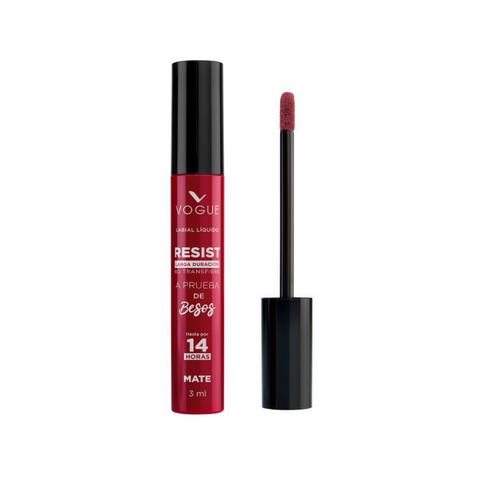 Labial Liquido Vogue Resist Apasionada 3 ml.