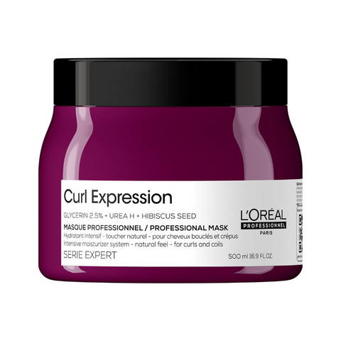 Máscara Hidratación Profunda Cabello Rizado y Ondas Curl Expression Serie Expert 500 ML Loreal Pro