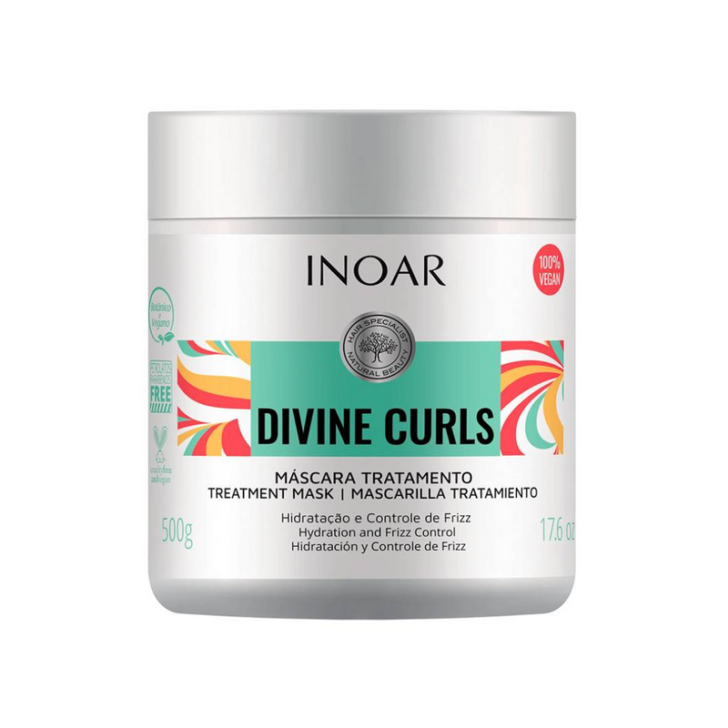 Máscara INOAR Divine Curls 500g