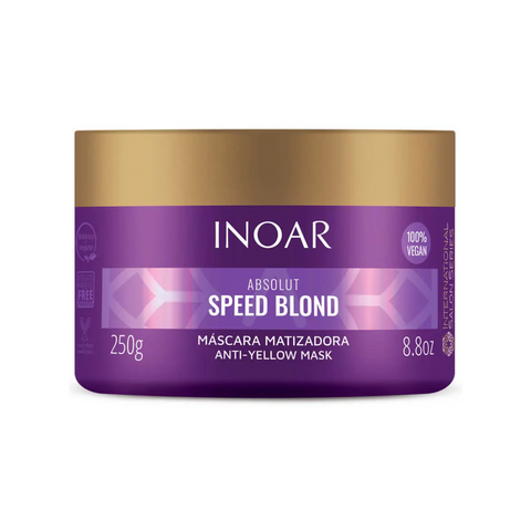 Máscara Matizadora INOAR Absolut Speed Blond 250g