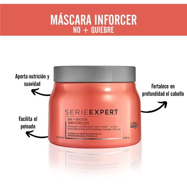 Máscara Inforcer 500 ml L'Oréal Professionnel