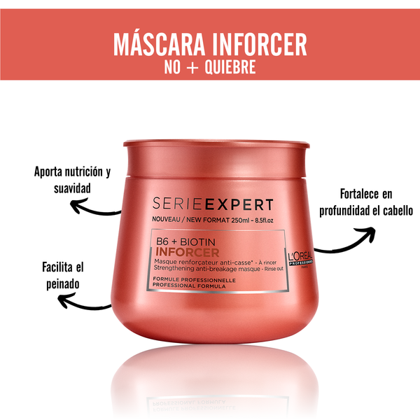 Máscara Inforcer 250 ml LOréal Professionnel