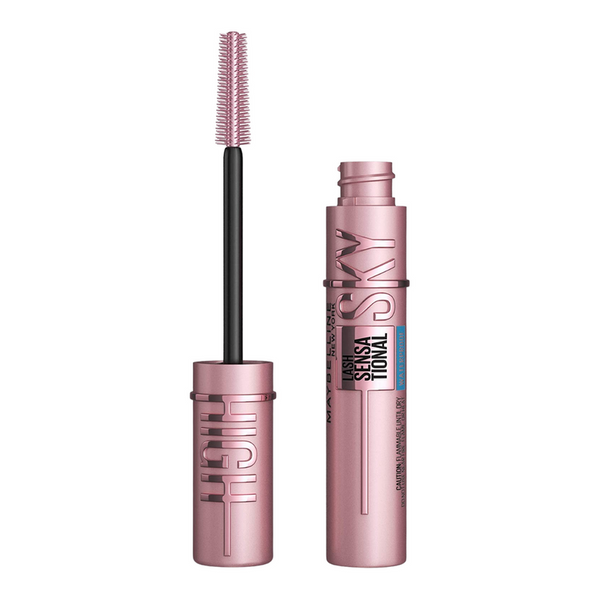 Maybelline Máscara de pestañas Lash Sensational Sky High A Prueba De Agua Muy Negro