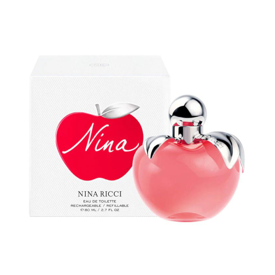 Nina By Nina Ricci EDT 80 ML Rechargeable / Refillable Mujer