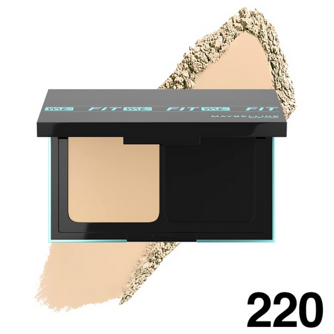 POLVO MAYBELLINE FIT ME POWDER FOUNDATION 220 NATURAL BEIGE