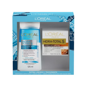 Pack Cuidado Facial Loreal Ht5+55 + Bifásico Desmaquillante