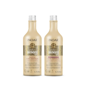 Pack INOAR Absolut Daymoist Shampoo + Acondicionador 1L