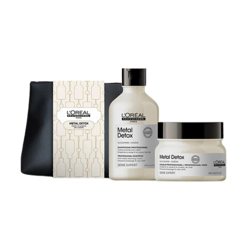 Pack Metal Detox Shampoo 300ml + Máscara 250ml + Neceser LP