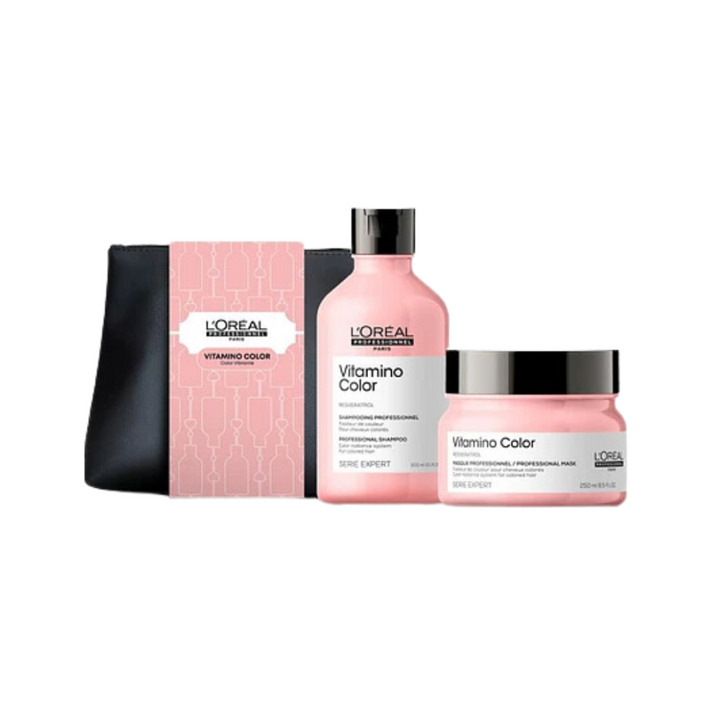 Pack Vitamino Color Shampoo 300ml + Máscara 250ml + Neceser LP