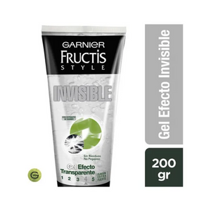 Garnier FRUCTIS STYLE GEL INVISIBLE FIJACIÓN EXTRA FUERTE 200 ML