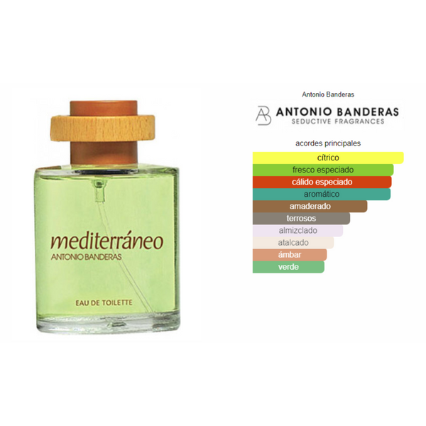 Antonio Banderas Mediterráneo EDT 100 ML Hombre