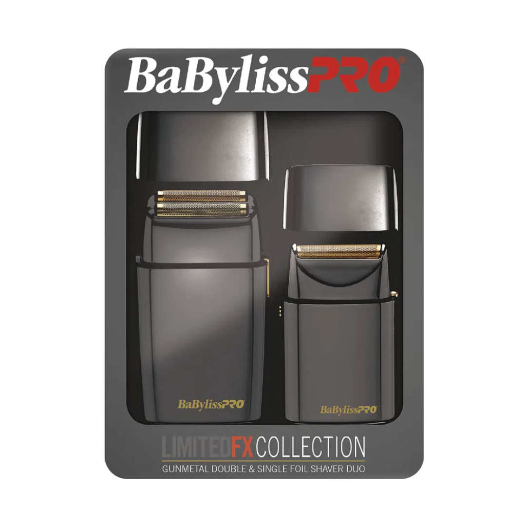 Kit BaBylissPRO Afeitadoras FX Collection Black 2 un