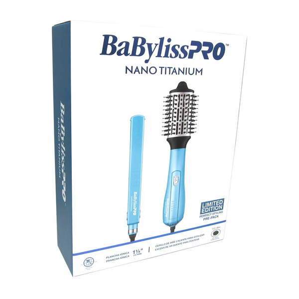 Kit Babyliss Plancha 2091 32mm + Cepillo Secador Voluminizador 64mm BABYLISS PRO BNTPP44UZ