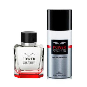 SET ANTONIO BANDERAS POWER OF SEDUCTION EDT 100ML + DESODORANTE 150 ML