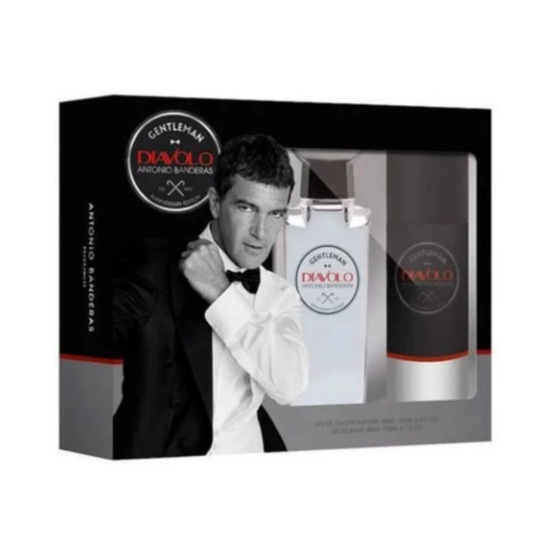 Set Antonio Banderas Gentleman Diavolo EDT 100 ML + Deo 150 ML