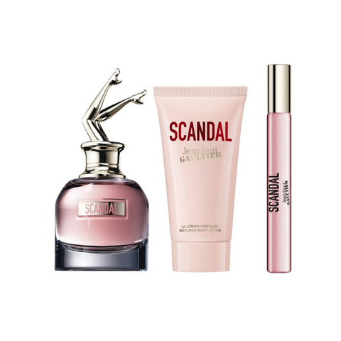 Set Jean Paul Gaultier Scandal EDP 80 ml + 10 ml + Loción 75 ml