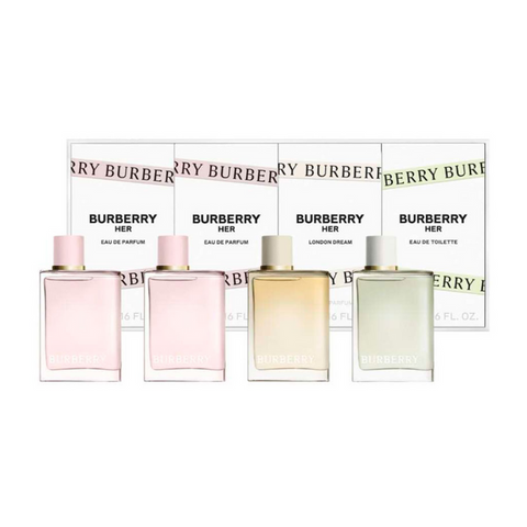 Set de Burberry Her EDP 4 x 5ml Mujer