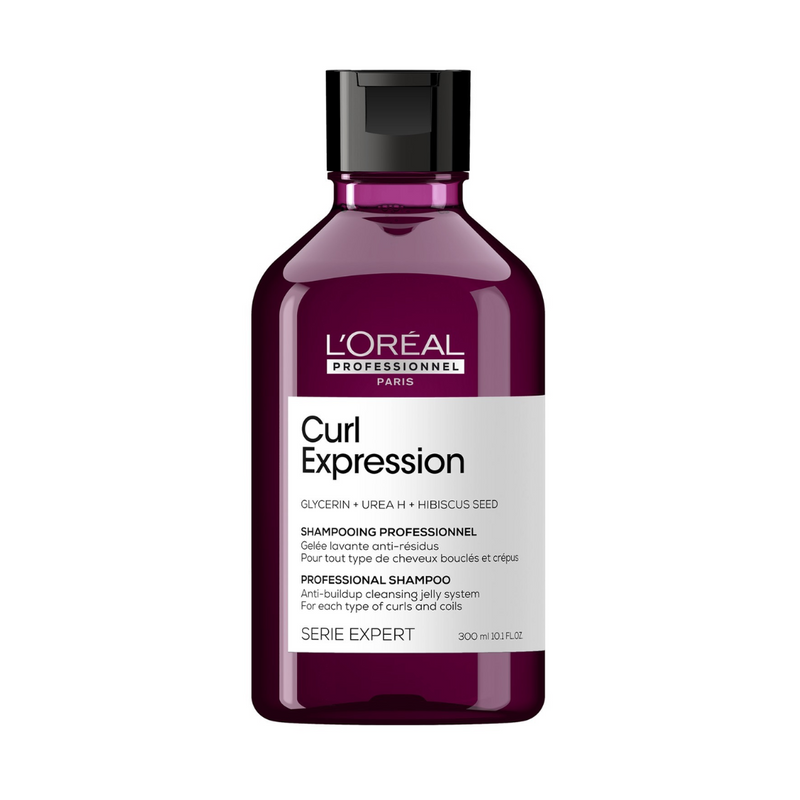 Shampoo Anti-Residuos Limpieza Profunda Cabello Rizado y Ondas Curl Expression Serie Expert 300 ML Loreal Pro