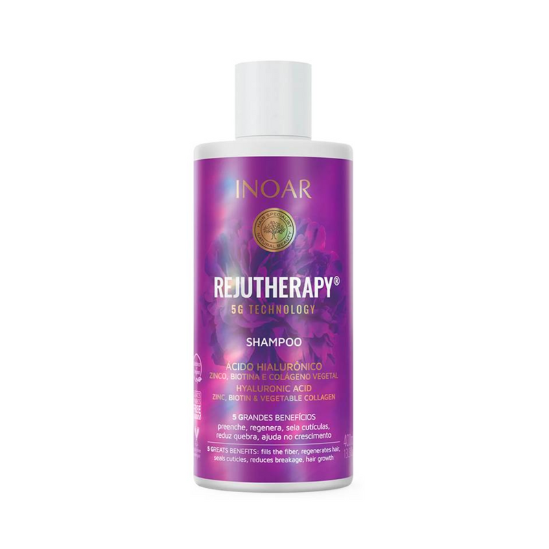 Shampoo INOAR Rejutherapy 5G Technology Ácido Hialurónico 400ml