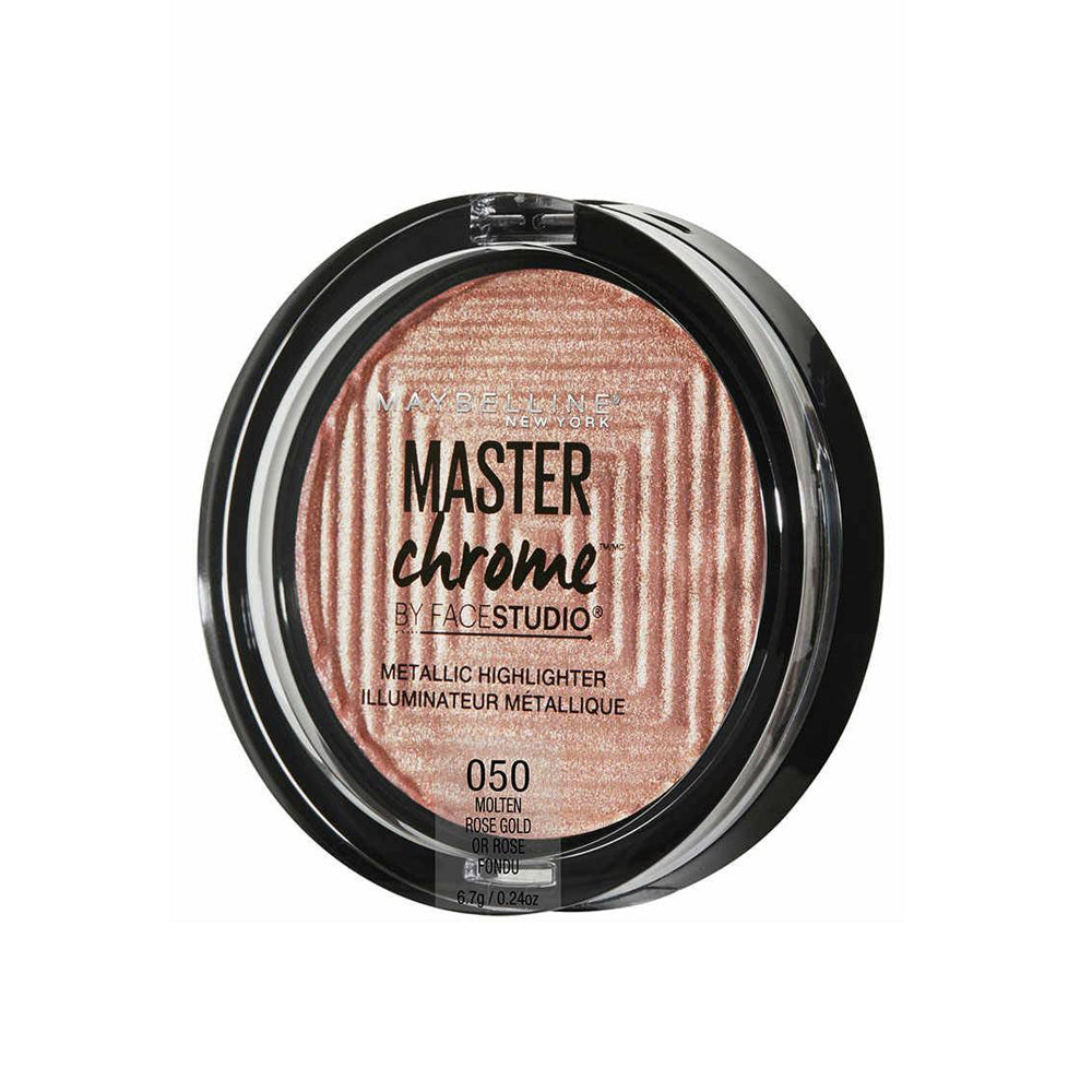 Iluminador Master Chrome Rose Gold Maybelline