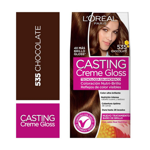 Tinte Casting Creme Gloss 535 Chocolate Loreal Paris