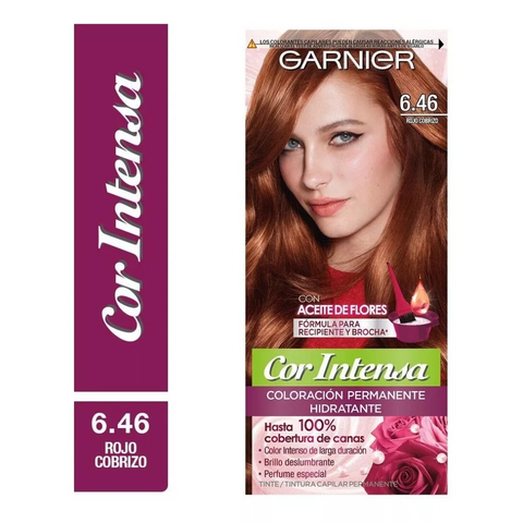 Tinte Cor Intensa 6.46 Rojo Cobrizo Garnier