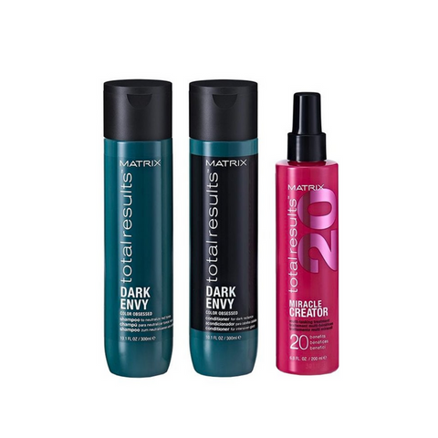 Set Dark Envy Shampoo y Acondicionador + Miracle Creator Matrix