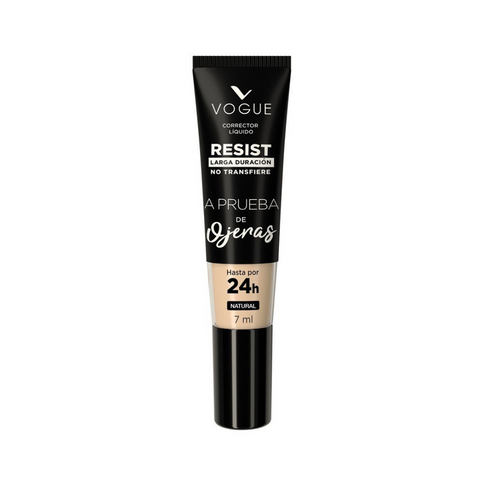 Vogue Corrector Resist Líquido Natural 7 ml.