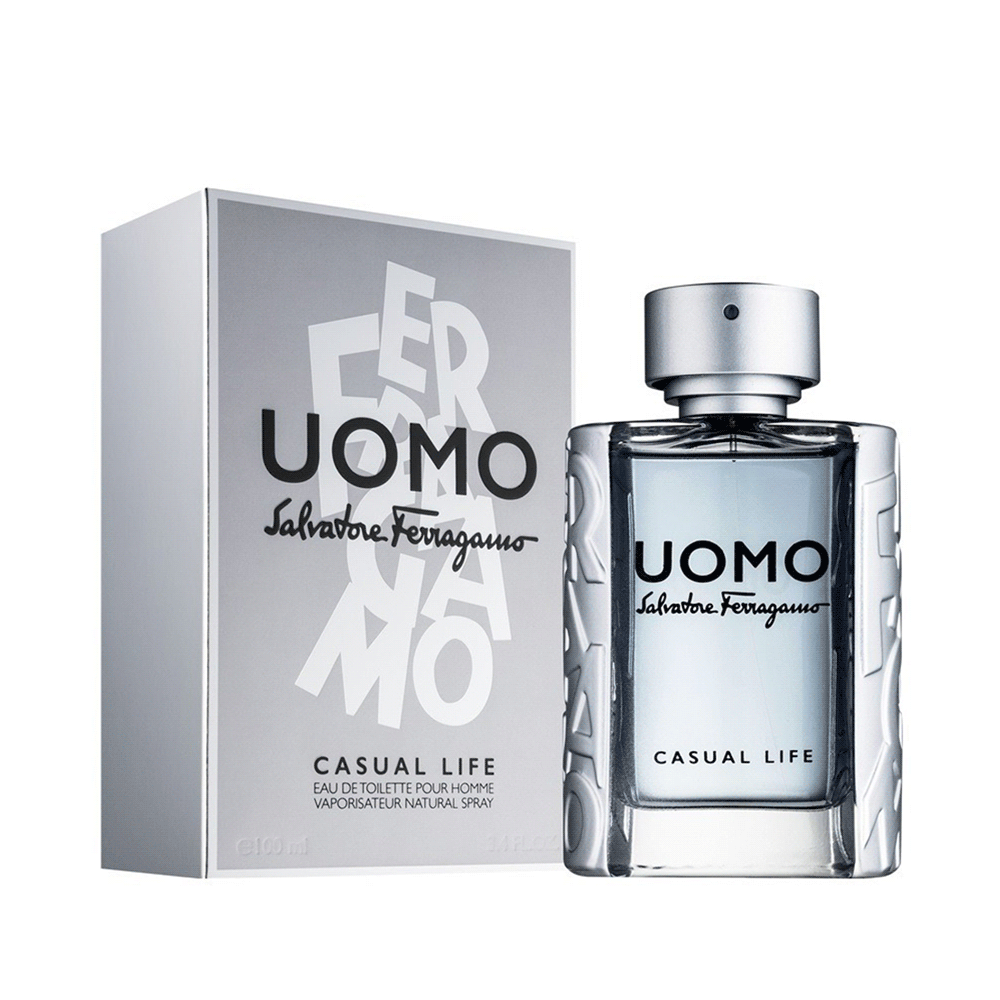 Uomo Casual Life Salvatore Ferragamo Edt 100ml Hombre